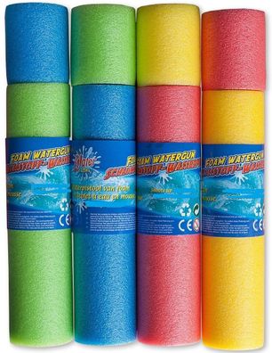 12x XXL Poolkanone Wasserspritze 54 cm/Ø 4cm Wasser Wasserkanone Spritzpistole