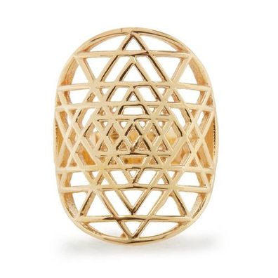 Sri Yantra Ring Aus 925er Silber Oder Gelbgold Kaufen