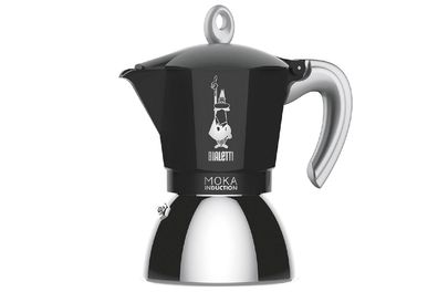 Bialetti Espressokocher New Moka Induktion 2 Tassen schwarz