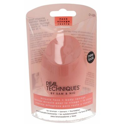 Real Techniques Miracle Face Body Schwamm 01489 - Large