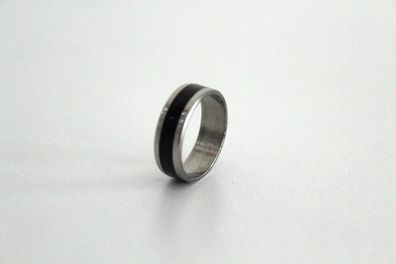 NEU Ring Modeschmuck Edelstahlring braun schwarz rot lila blau grün weiß 17-23