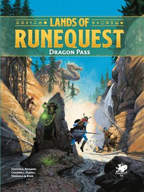 RuneQuest RPG Lands of RuneQuest Dragon Pass - EN / HC - CHA4037-H