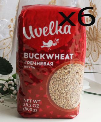 6x800g Uvelka Buchweizen "Jadriza" Buckwheat