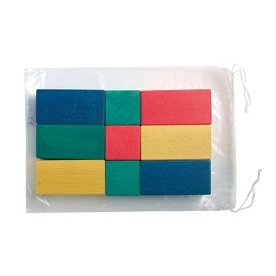 18 Bauklötze - bunt - 50mm