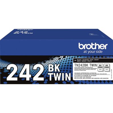 Brother TN242BKTWIN Original Brother Toner-Kit schwarz Doppelpack (TN-242BKTWIN)