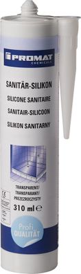 Sanitär-Silikon transp.310 ml Kartusche PROMAT chemicals