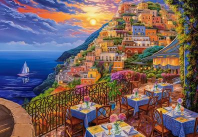 Romantischer Abend in Positano