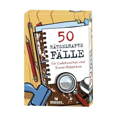 50 rätselhafte Fälle für Codeknacker und Junior-Detektive