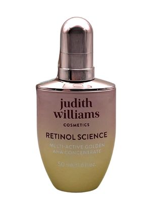 Judith Williams Retinol Science Multi-Active Golden AHA Concentrate, 50 ml