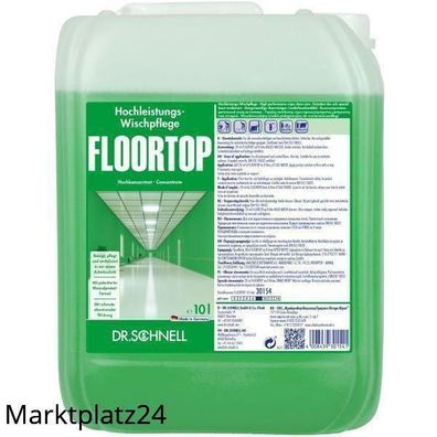 Floortop Konzentrat, 10L Kanister