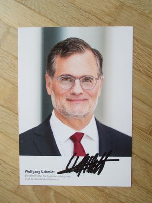 Bundesminister SPD Wolfgang Schmidt - Autogramm!!!