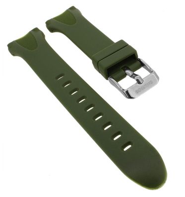 Calypso ? Uhrenarmband grün aus Kunststoff Schließe mit Logo ? K5741/7