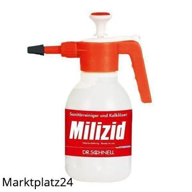 Drucksprüher Milizid, rot, 1,5L Drucksprüher