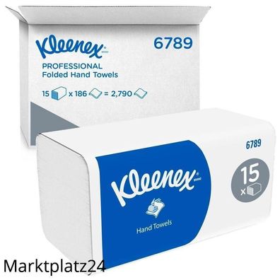 Handtuchpapier Kleenex, 21,7x21cm, 2lg, 2790 Tü