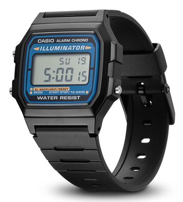 Casio Collection Digital Armbanduhr Resin F-105W-1AWYEF