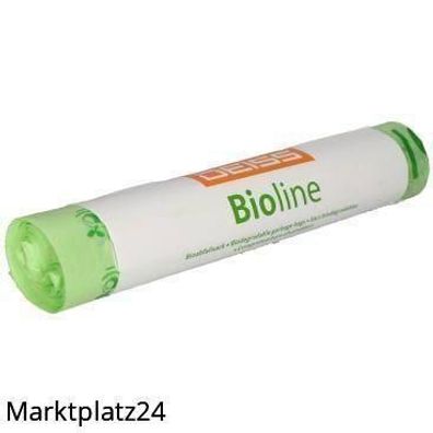 Biolline-Bioabfallsäcke, 160L, natur, 500 + 450x1100x0,025 mm, 3 St/Ro