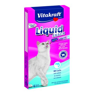 Vitakraft Katzensnack Cat Liquid Snack Lachs - 90g