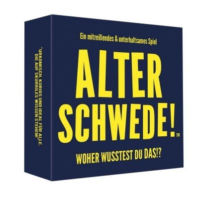 Alter Schwede! - Woher wusstest du das!? - deutsch