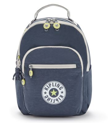 Kipling KI4082 Seoul S Rucksack mit Laptopfach - Farben: Grey Gris