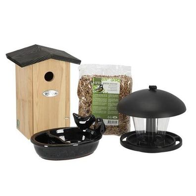 Complete Bird Kit - Vogelhaus und Vogelfutter - Gartenzubehör