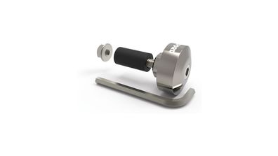 OXFORD Lenkerenden "BarEnds 1" Paar, für Ø 22 mm L silber