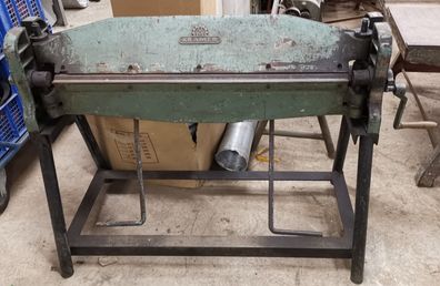 Kramer Schwenkbiegemaschine Abkantbank mit Handkurbelantrieb 1500x500x1200 mm