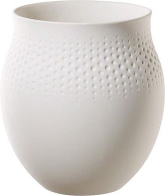 Villeroy & Boch Manufacture Collier blanc Vase Perle groß