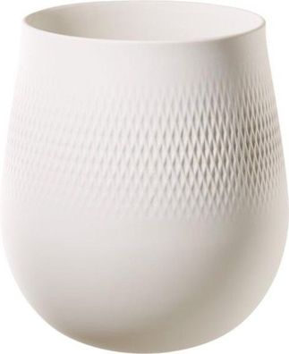 Villeroy & Boch Manufacture Collier blanc Vase Carré groß