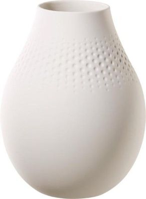 Villeroy & Boch Manufacture Collier blanc Vase Perle hoch