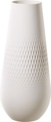 Villeroy & Boch Manufacture Collier blanc Vase Carré hoch