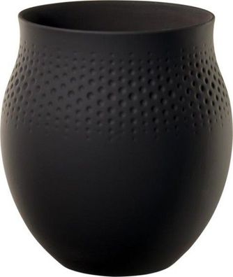 Villeroy & Boch Manufacture Collier noir Vase Perle groß