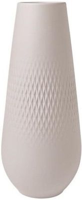 Villeroy & Boch Manufacture Collier beige Vase Carré hoch