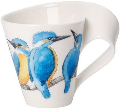 Villeroy & Boch NewWave Caffé Eisvogel Becher mit Henkel