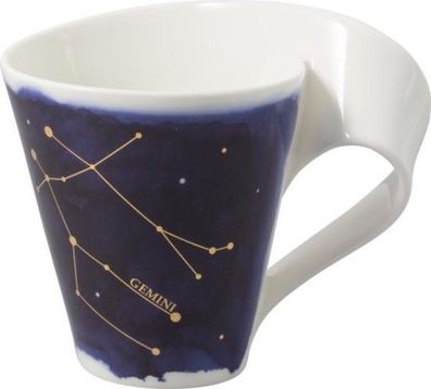 Villeroy & Boch NewWave Stars Becher mit Henkel Zwilling / Gemini