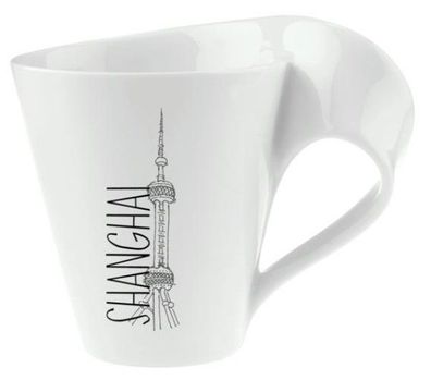 Villeroy & Boch NewWave Modern Cities Becher mit Henkel Shanghai A U S L A U F !