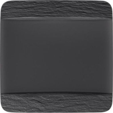 Villeroy & Boch Manufacture Rock Speiseteller quadratisch