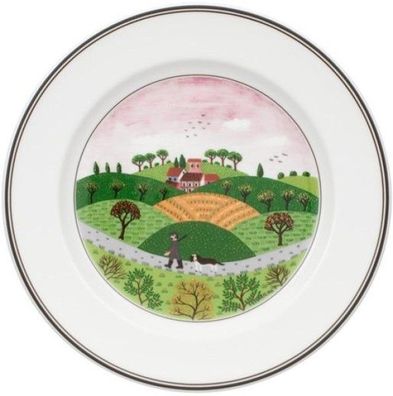 Villeroy & Boch Design Naif Frühstücksteller / Kuchenteller Jäger