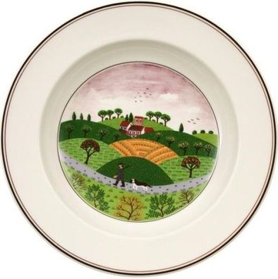 Villeroy & Boch Design Naif Suppenteller Jäger