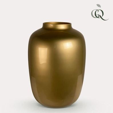 Vase Glas - Gold - Artic - M - H35 B25