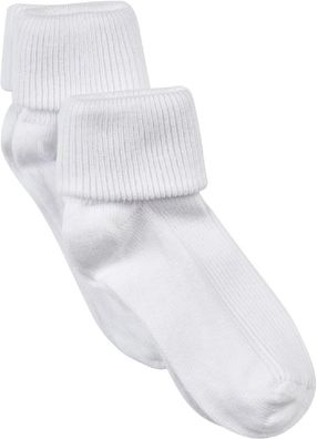 Minymo Kinder Baby Socken Baby rib sock w. fold (2-pack)