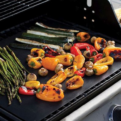 Grillmatten dauer antihaft BBQ Matte NON-Stick Sommer Garten Camping (3 Stück)