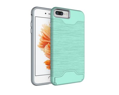 Tasche für Apple iPhone 8 Plus 5.5 Zoll TPU Rahmenes Cover