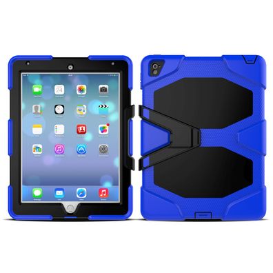 3in1 Outdoor Tabletschutz für Apple iPad 2017 9.7 Zoll stoßfestes Hardcase und ... ->