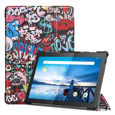 Case für Lenovo Tab M10 (2018) TB-X605F 10.1 Zoll Schutzhülle Tasche mit Standf... ->