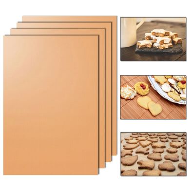 Backmatte 33 x 40cm wiederverwendbar mit Antihaftbeschichtung (4er Pack)