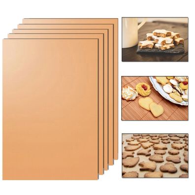 Backmatte 33 x 40cm wiederverwendbar mit Antihaftbeschichtung (5er Pack)