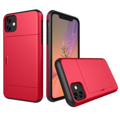 Schutzhülle für Apple iPhone 11 2019 6.1 Zoll Ultra Case Tasche mit Kartenslot