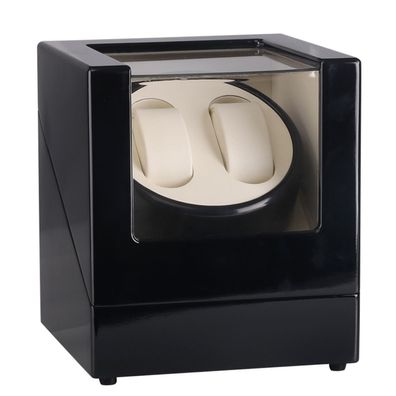 Uhrenbeweger für 2 Automatikuhren Uhrendreher Watch Winder Uhrenbox Holz Vitrine