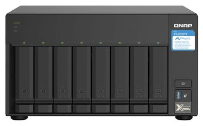 QNAP NAS-Server Turbo Station TS-832PX-4G - 0 GB