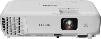 EPSON EB-W06 WXGA 3700lm Projector VGA RCA HDMI USB-A USB-B 1YW (P)